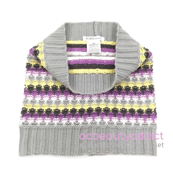 BCBGeneration Crochet Cowl Neck Infinity Scarf - Picture 1 of 5